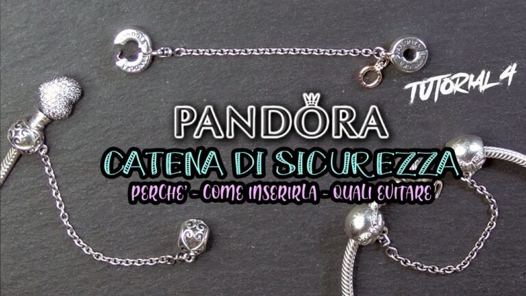 Proteggi i tuoi gioielli con le irresistibili catenine di sicurezza Pandora: dettagli esclusivi a portata di stile!