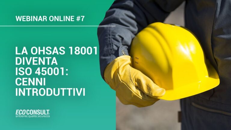 ISO 18001: cos'è e come garantisce la sicurezza sul lavoro